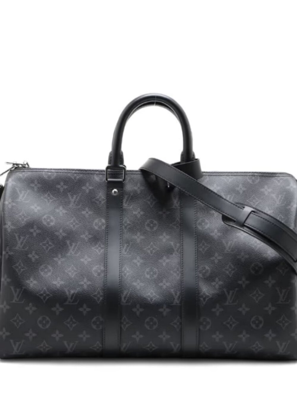 Louis Vuitton Monogram Eclipse Keepall Bandouliere 45